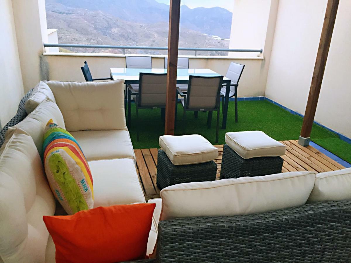 Apartamentos Deluxe Roquetas De Mar Con Golf Y Piscina Climatizada, Parking Privado 비카르 외부 사진